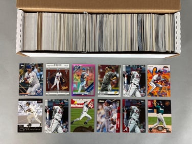 700+ - 1980s - 200s Baseball Cards with HFOs, Stars, Rookies, and Inserts