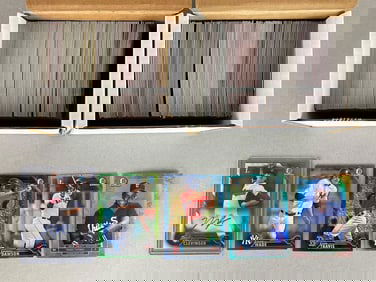 350+ 2016 Bowman Chrome Baseball cards with Rookies, Stars, Auto, and Refractors