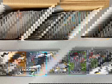 300 + 2004 - 20 Bowman Chrome, Topps FInest, Allen and Ginter Baseball Cards with Rookies and Autos