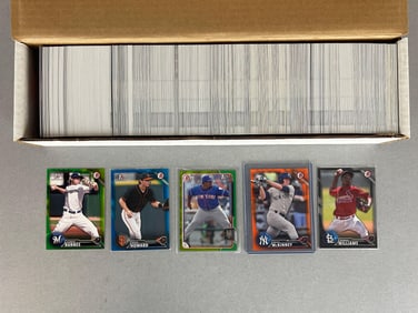 1000+ 2014 - 17 bowman Baseball Cards with Rookies and Inserts