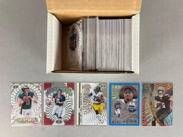 80+ 2022 Panini Illusions Football Cards with Rookies and Inserts