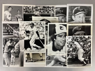 13 - 1960 - 70s Baltimore Orioles Original and Type 1 Photos From Th Sporting News Collection