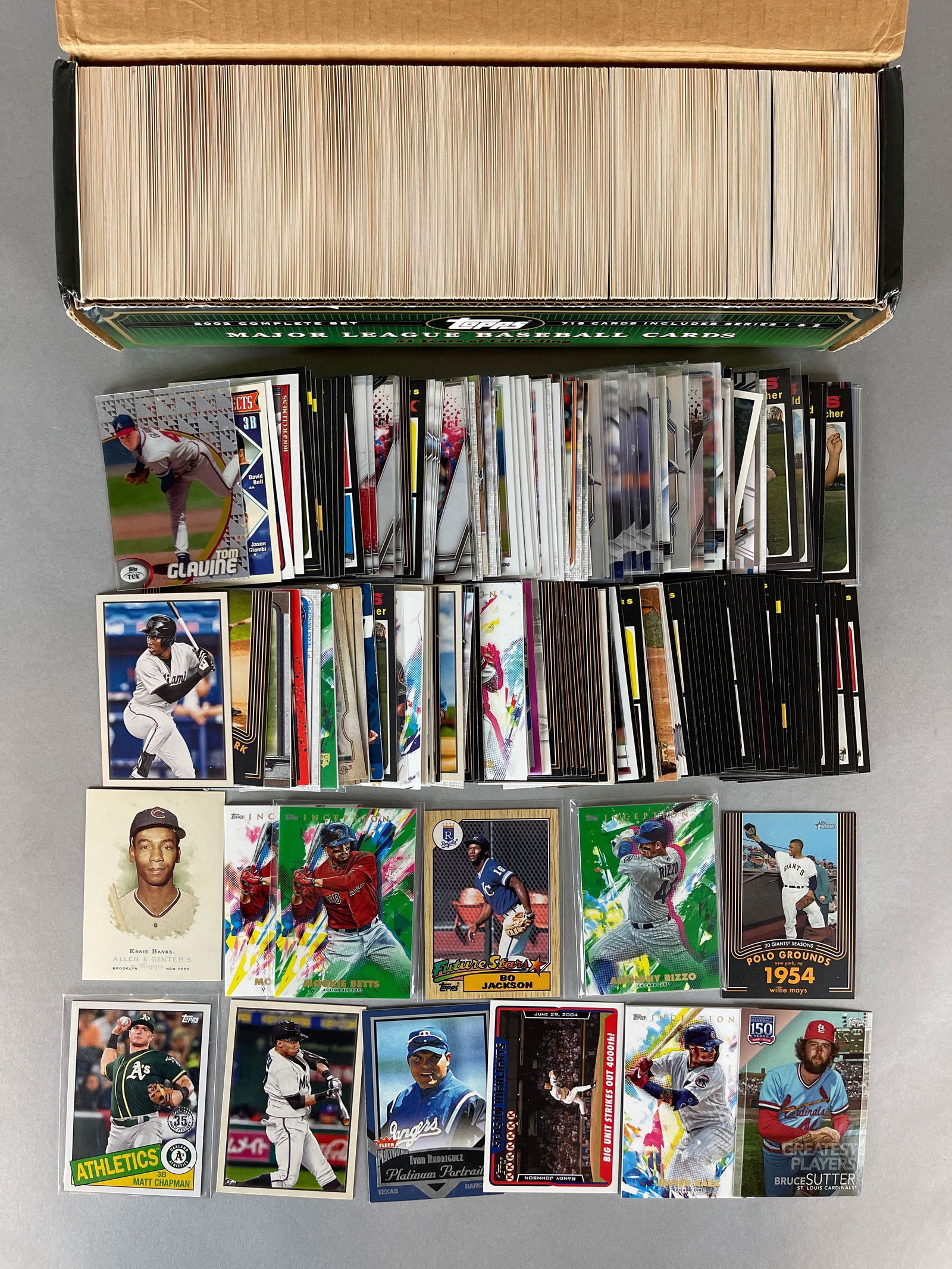 1000+ 1980s - 2000s Baseball Cards with HOFs, Rookies, Inserts, and Stars (1 of 3)