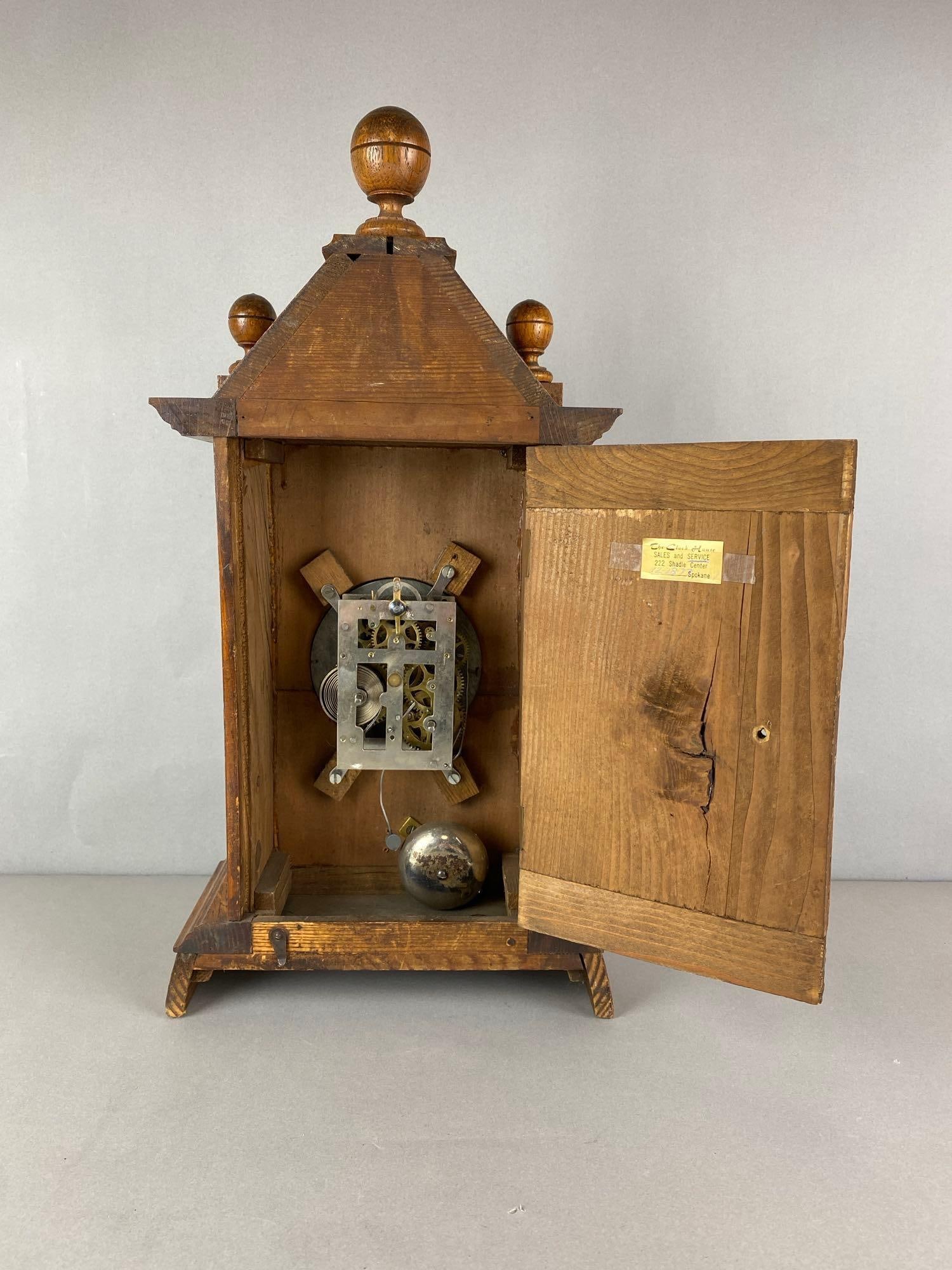 Antique Mantel Clock - 5