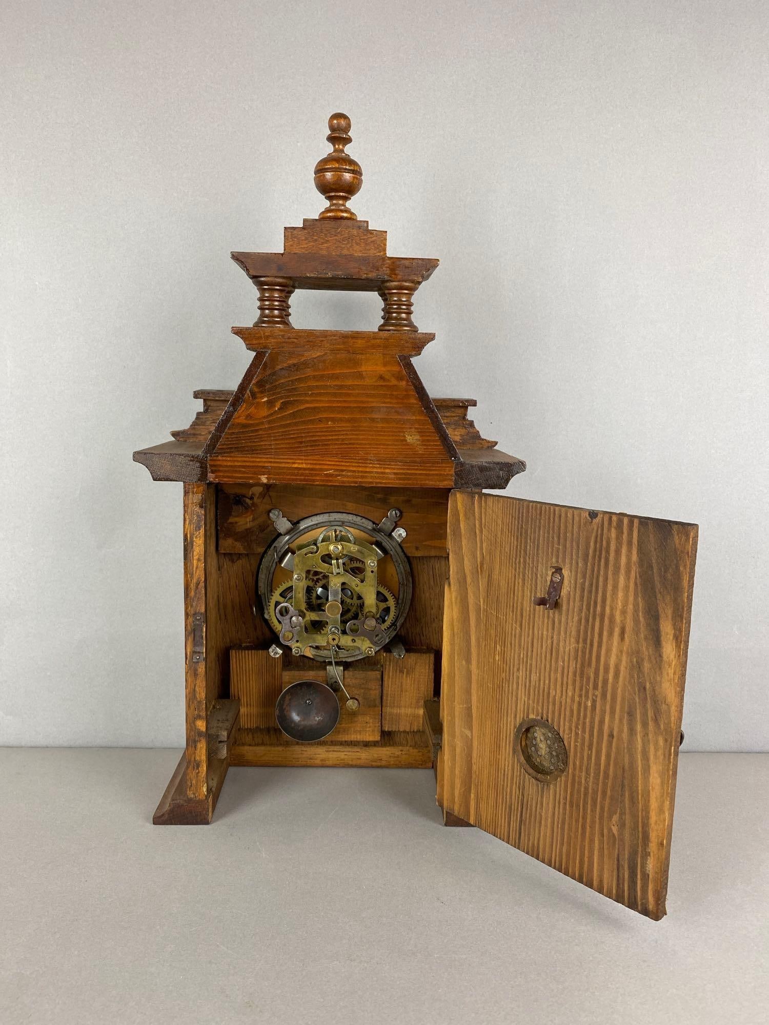 Antique Mantel Clock - 5