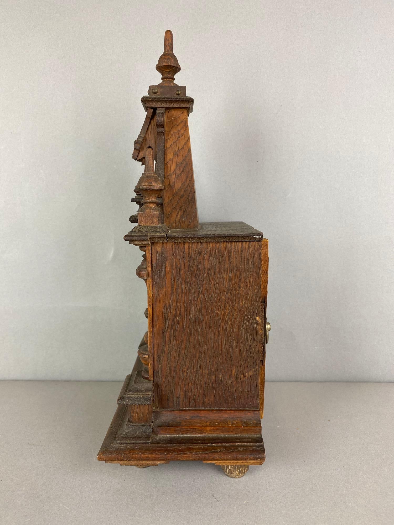 Antique Mantel Clock - 4