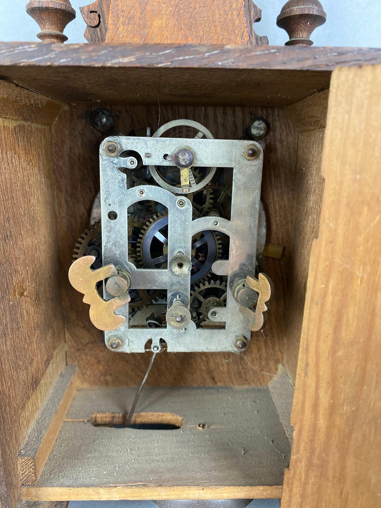 Antique Mantel Clock - 7