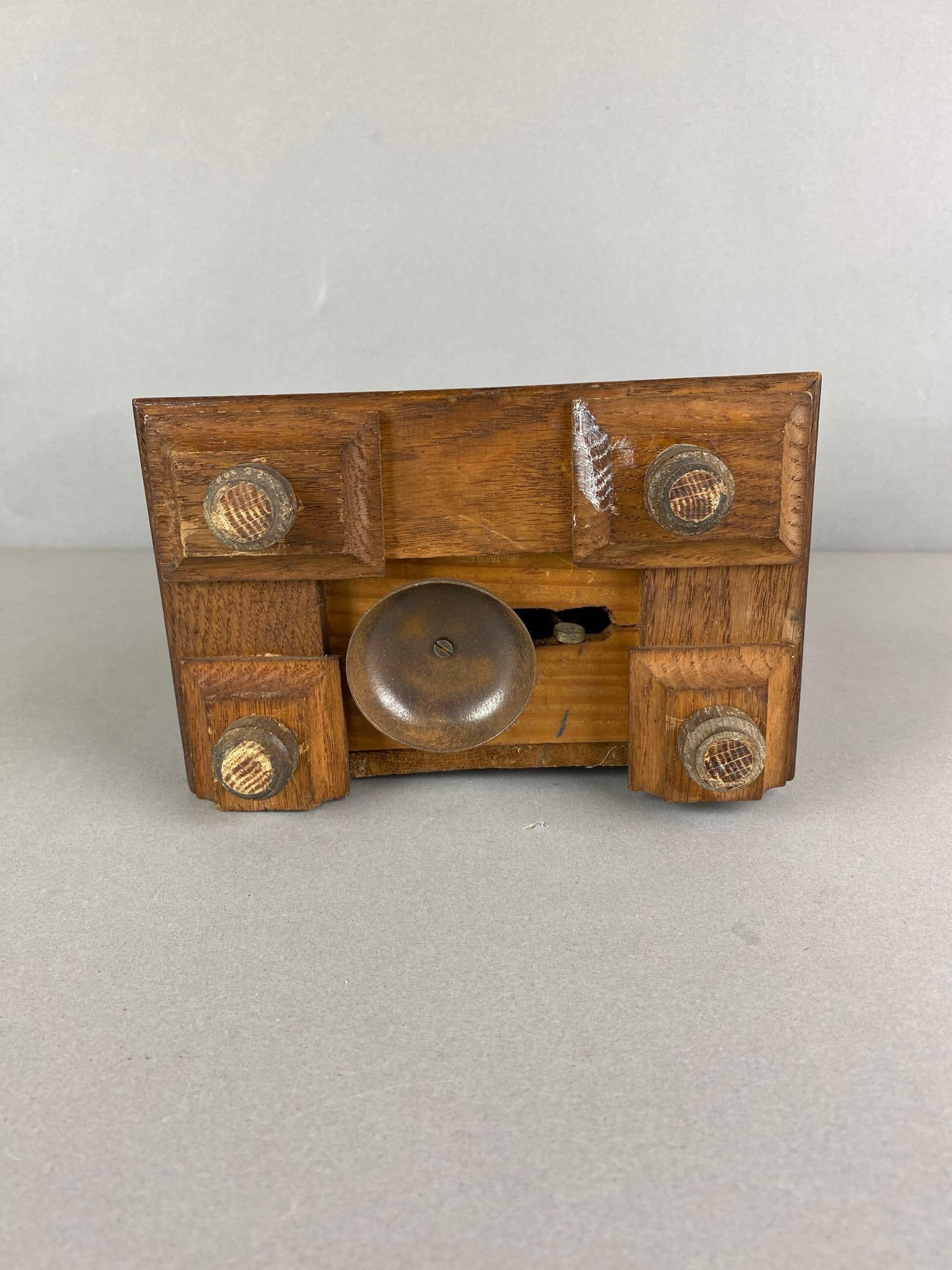 Antique Mantel Clock - 8