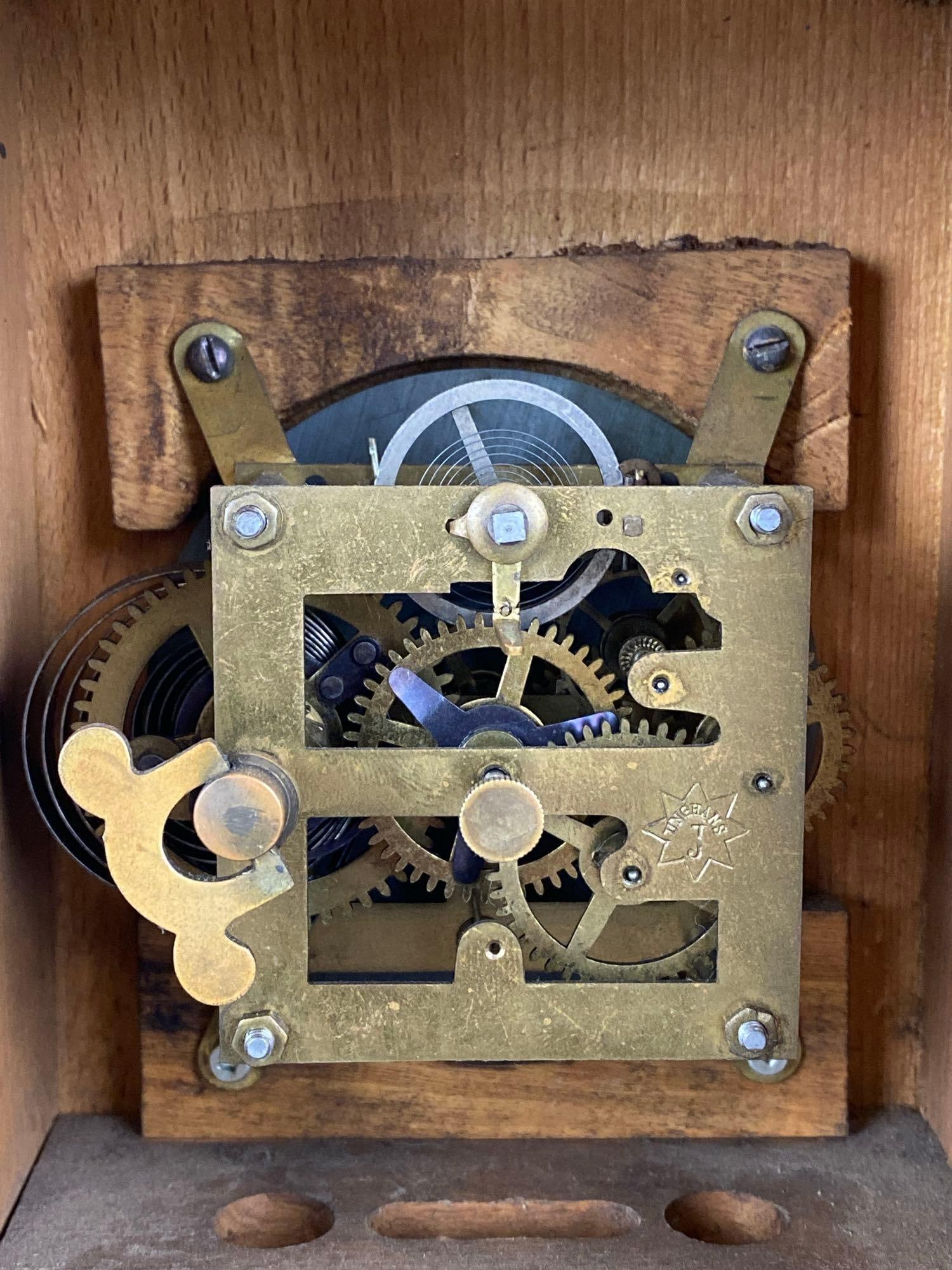 Antique Mantel Clock - 6