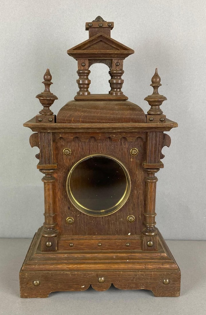 Antique Mantel Clock Case (1 of 5)