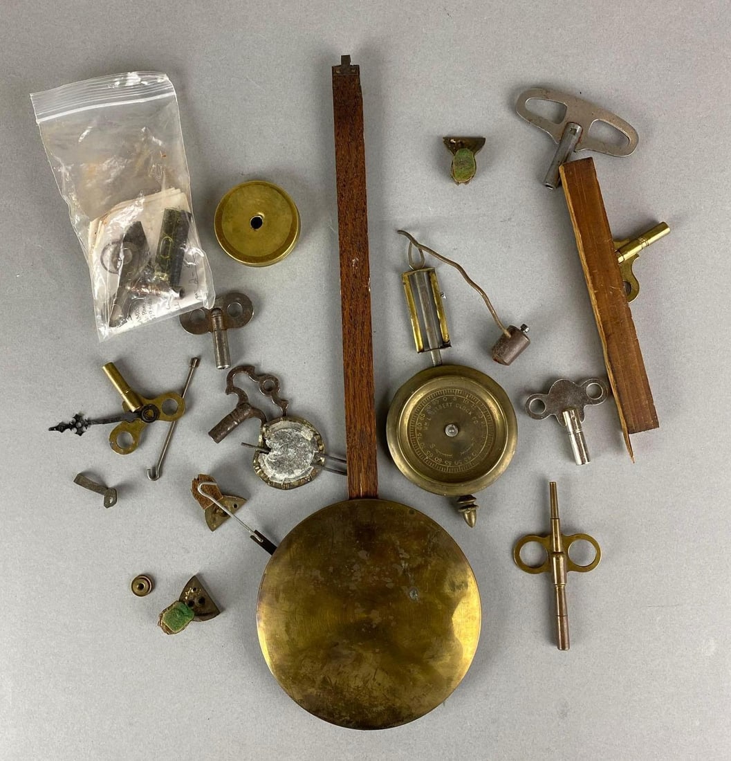 Group of Assorted Clock Parts (1 of 3)