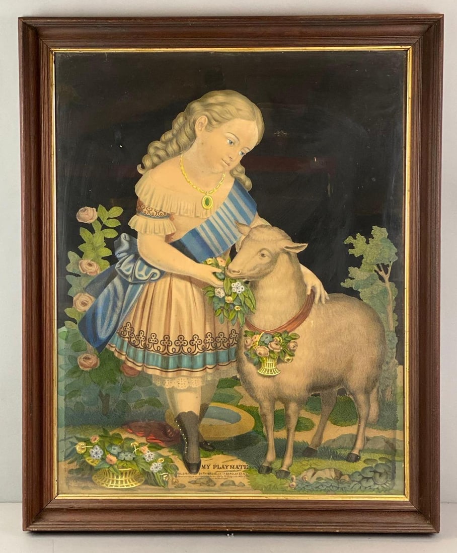 Thomas Kelly My Playmate Lithograph: In-House Shipping Option: If you would like to use our in-house shipping service, please select “Arrange My Own Shipping” when paying your invoice. After payment, our in-house shipping team wi