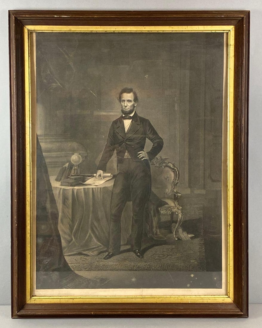 J C Buttre Abraham Lincoln Lithograph (1 of 3)
