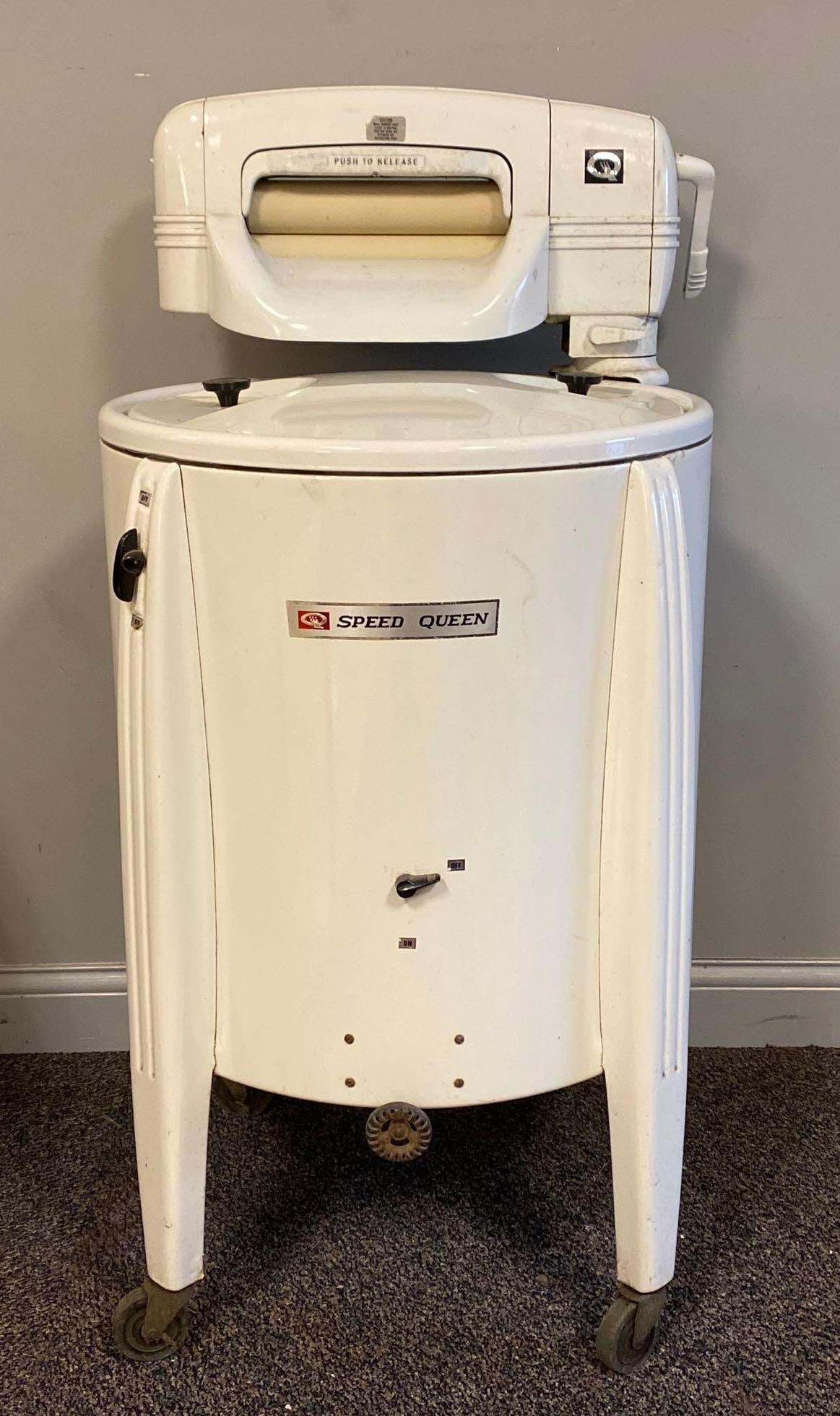 NO SHIPPING Speed Queen Vintage Electric Washing Machine (1 of 10)