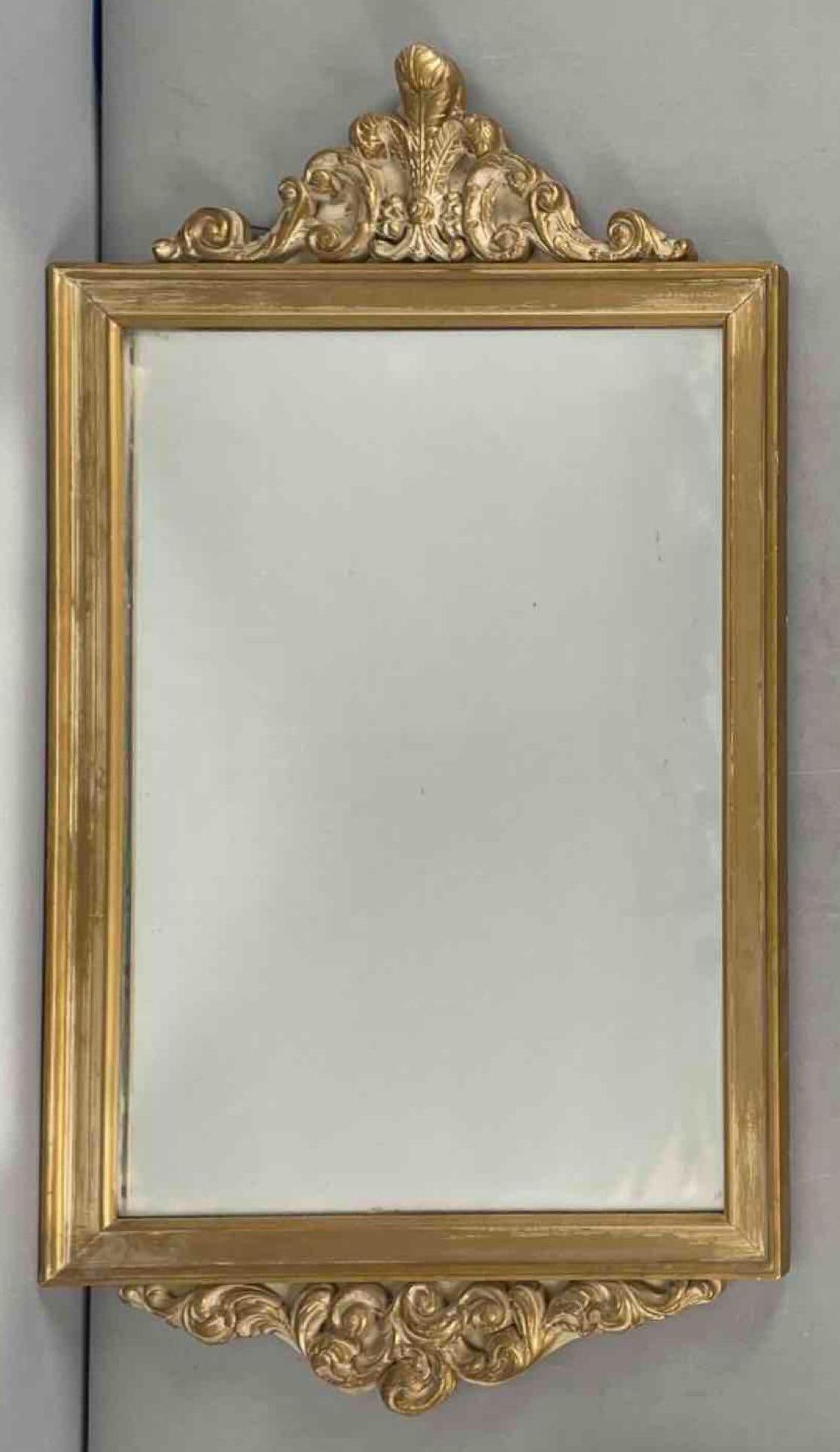 Vintage Mirror with Decorative Frame (1 of 2)