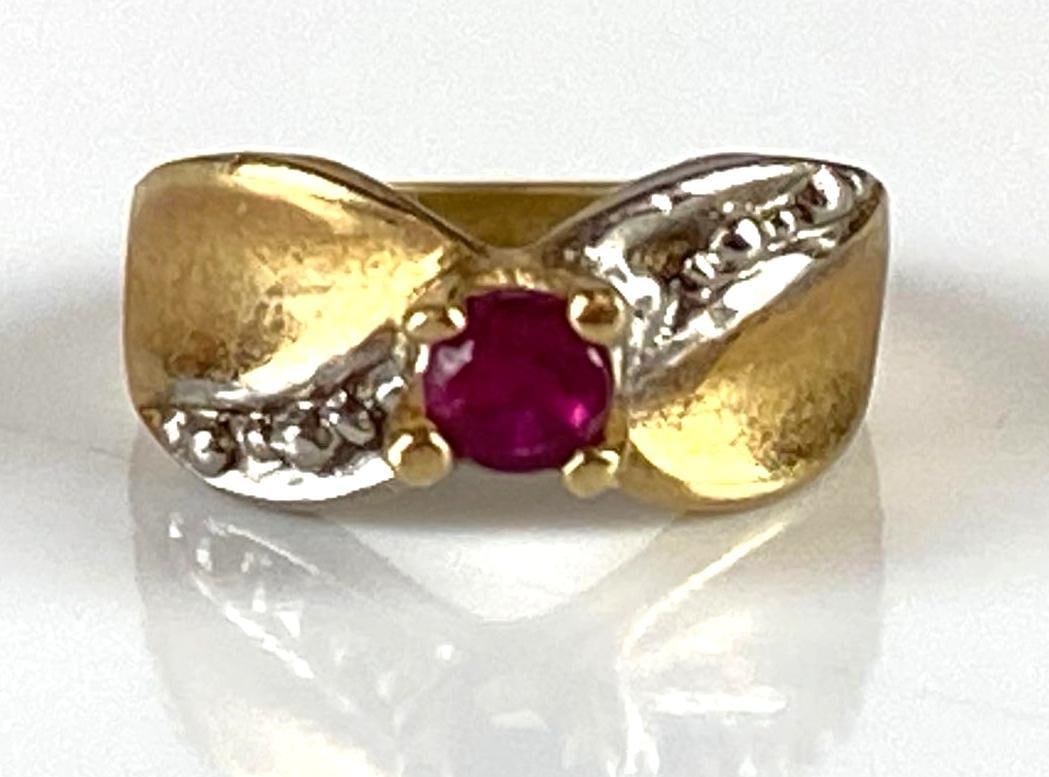 10K Gold Red Spinel Miniature Ring Necklace Pendant: In-House Shipping Option: If you would like to use our in-house shipping service, please select “Arrange My Own Shipping” when paying your invoice. After payment, our in-house shipping team