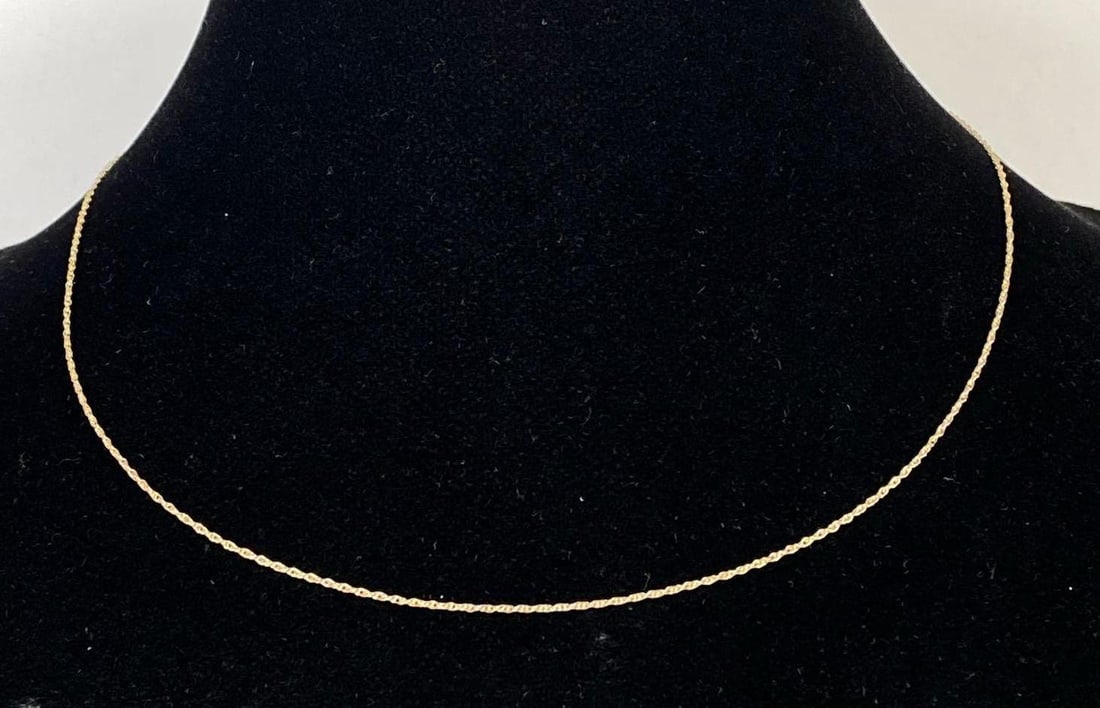 14K Gold Chain Necklace (1 of 3)