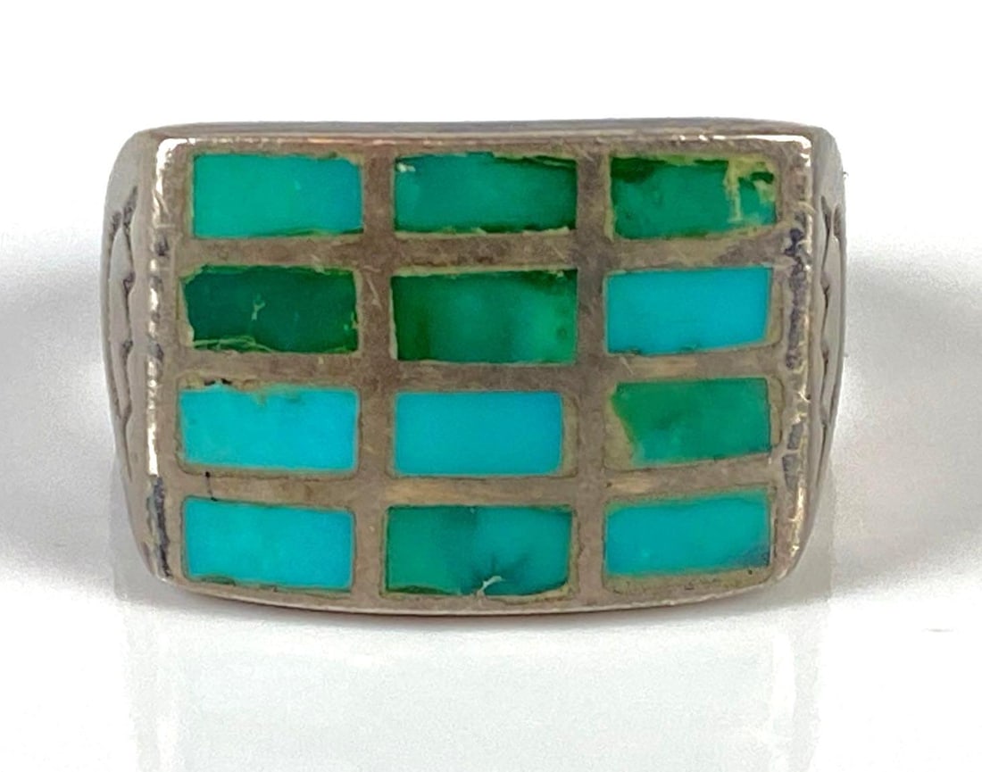 Sterling Silver Turquoise Native American Ring: In-House Shipping Option: If you would like to use our in-house shipping service, please select “Arrange My Own Shipping” when paying your invoice. After payment, our in-house shipping team