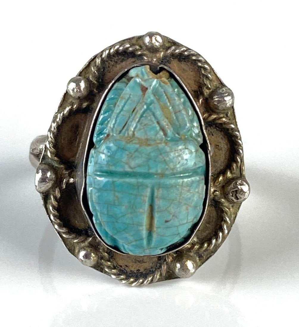 Sterling Silver Hardstone Scarab Beetle Ring: In-House Shipping Option: If you would like to use our in-house shipping service, please select “Arrange My Own Shipping” when paying your invoice. After payment, our in-house shipping team