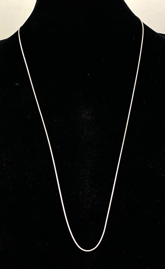 Italian Sterling Silver Necklace (1 of 2)