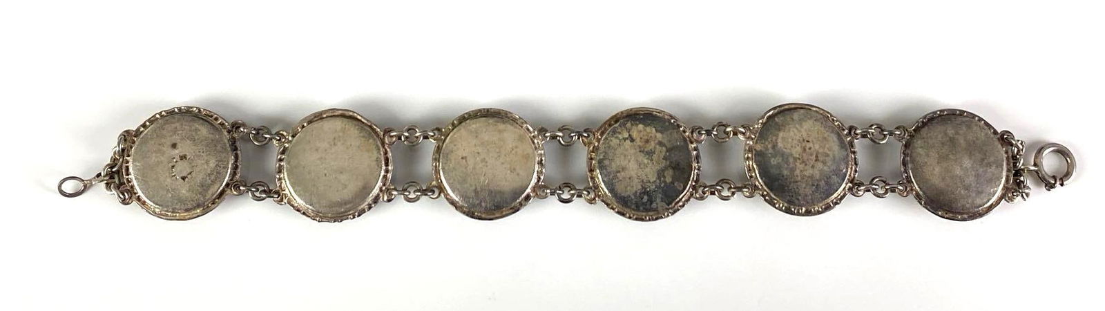 Sterling Silver Morpho Buttefly Wing Panel Bracelet - 2