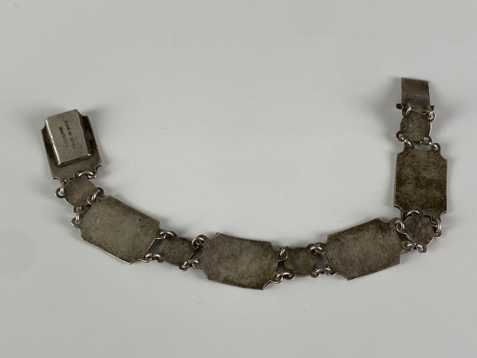 Siamese Sterling Silver Bracelet - 2