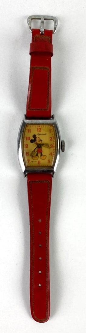Vintage Ingersoll Walt Disney Mickey Mouse Wrist Watch (1 of 3)