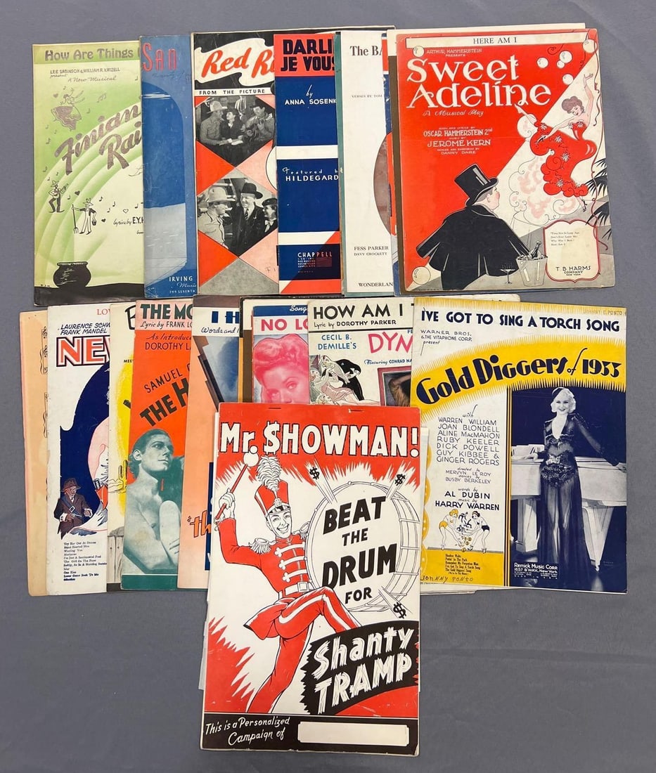 Group of Hollywood Film Sheet Music (1 of 4)