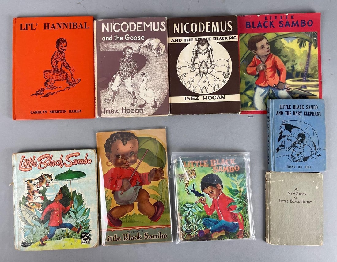 Group of Little Black Sambo Books and More (1 of 3)