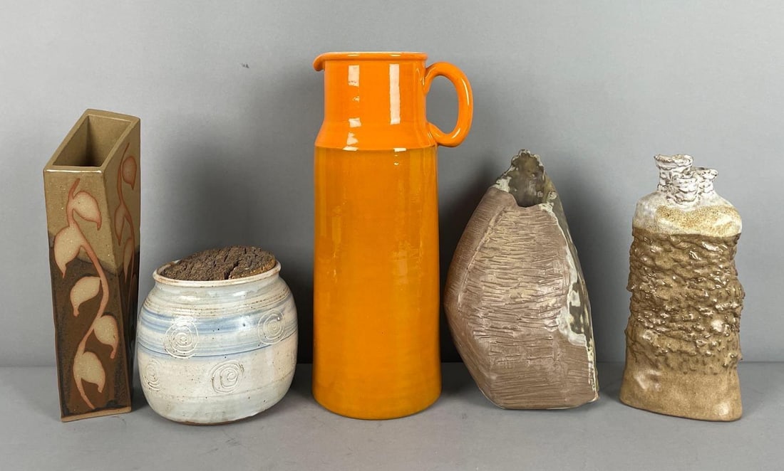 Group of Pottery Vases and More (1 of 3)