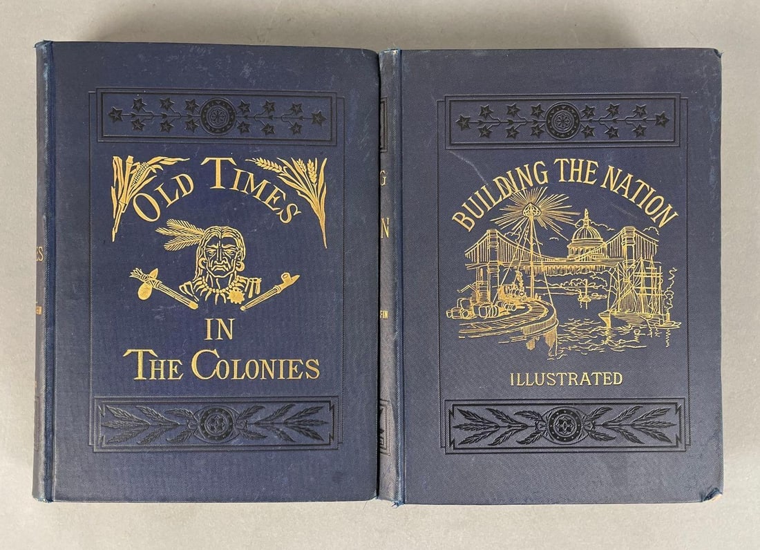 Group of 2 1880s American History Hardcover Books (1 of 4)