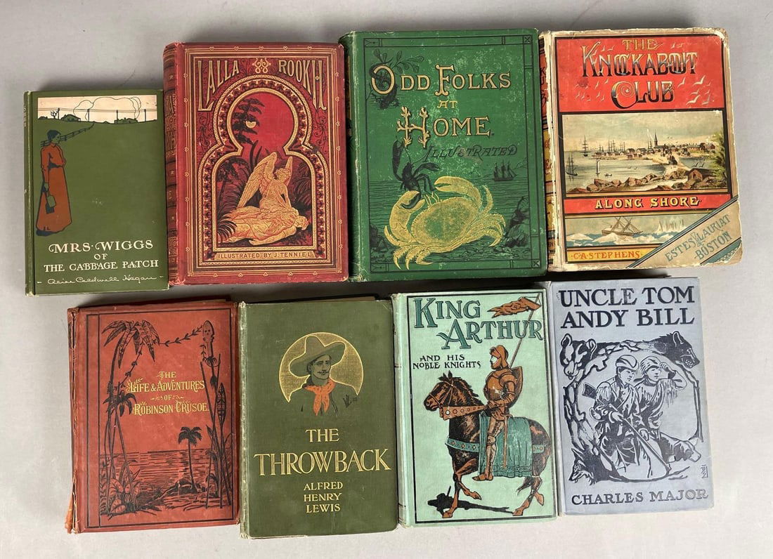 Group of Antique Young Adult Hardcover Books (1 of 2)