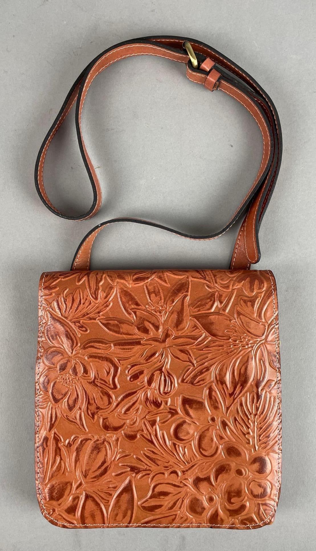 Patricia Nash Granada Crossbody Leather Floral Purse: In-House Shipping Option: If you would like to use our in-house shipping service, please select “Arrange My Own Shipping” when paying your invoice. After payment, our in-house shipping team wi