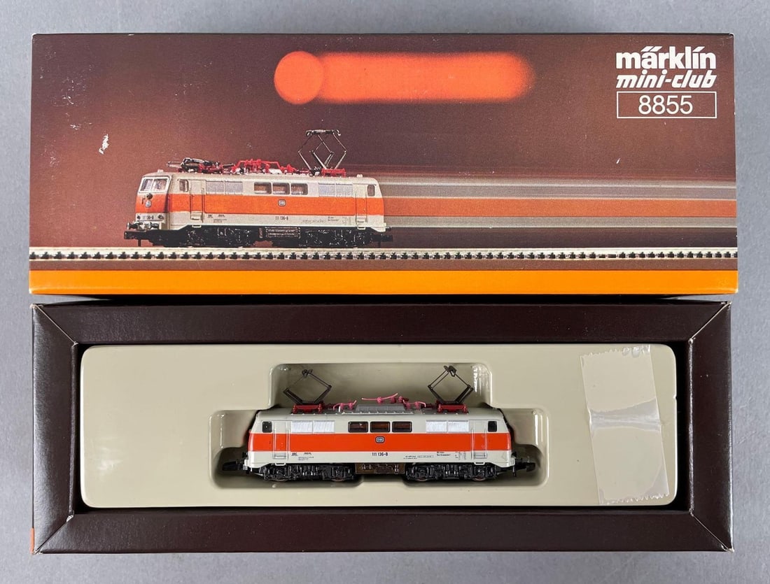 Marklin Mini-Club Z-Scale #8855 DB 111 Electric Locomotive (1 of 2)