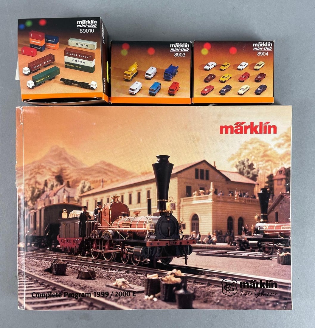 Group of Marklin Mini-Club Z-Scale Vehicles and More: In-House Shipping Option: If you would like to use our in-house shipping service, please select “Arrange My Own Shipping” when paying your invoice. After payment, our in-house shipping team