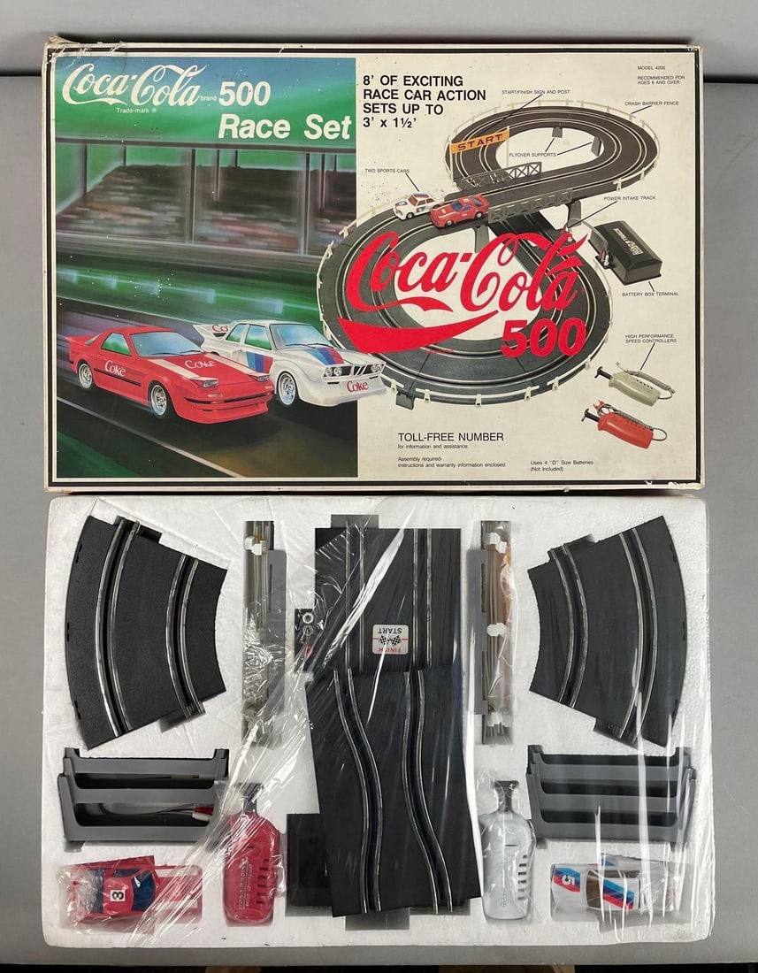 Daisy Coca-Cola 500 Slot Car Race Set (1 of 3)