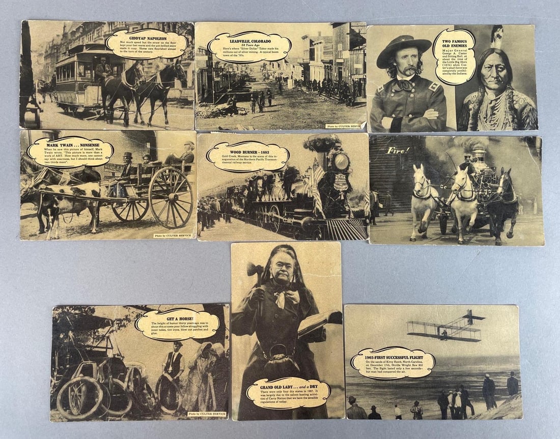 Postcards - 9 Kessler Famous Events (1 of 2)