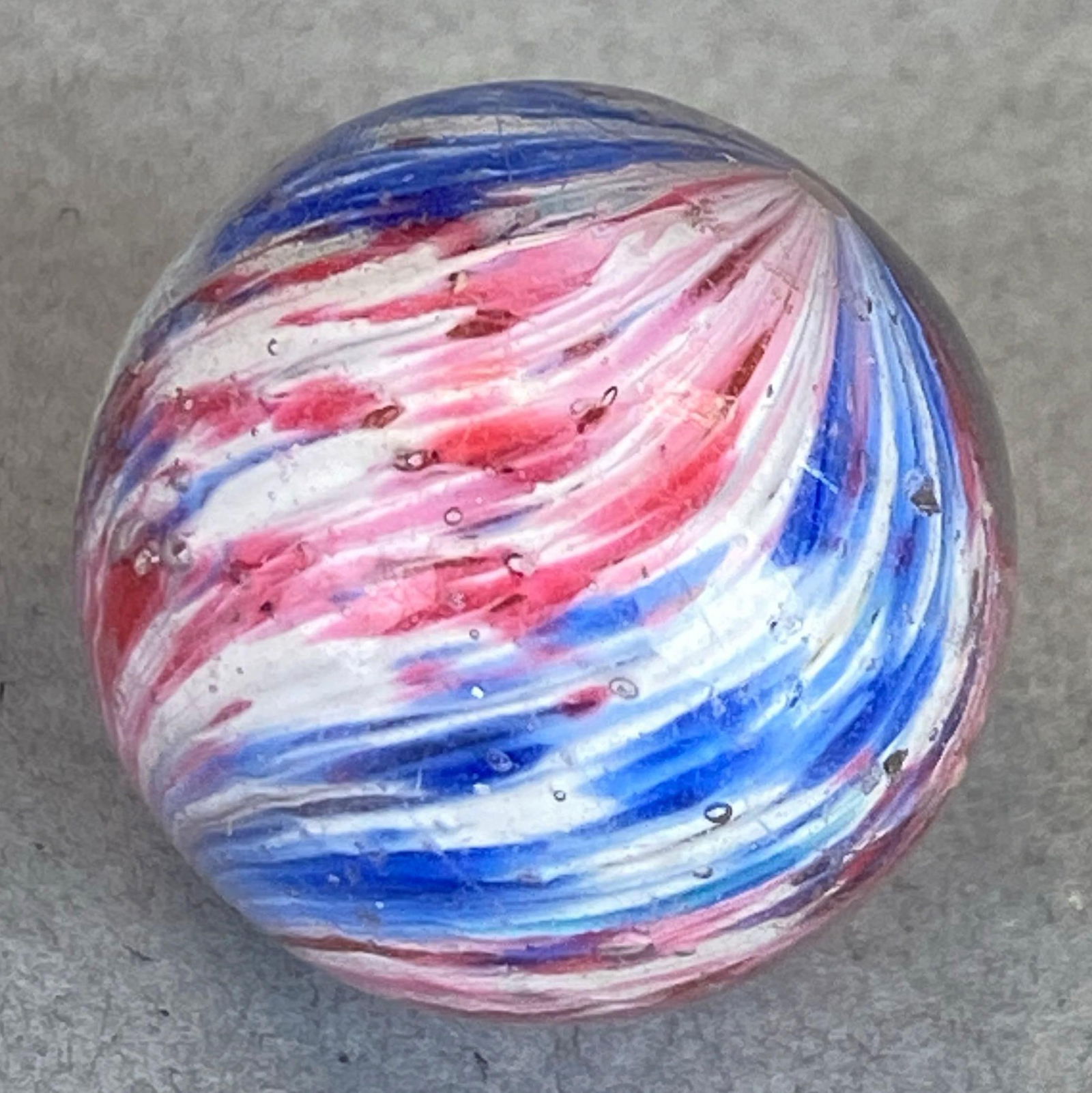 Antique German Onion Skin Glass Marble (1 of 2)