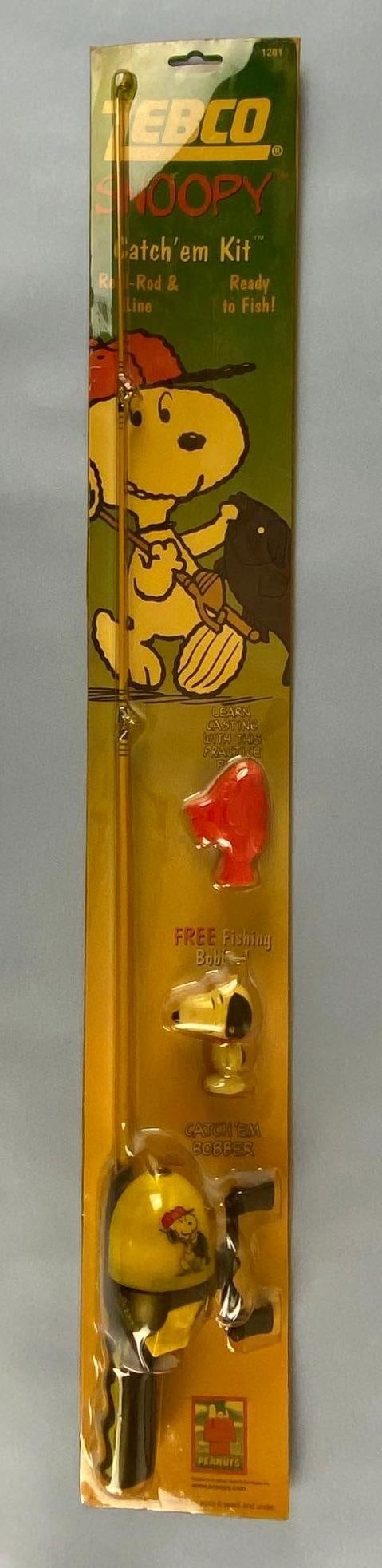 Zebco Peanuts Snoopy Catch Em Kit Childs Fishing Rod (1 of 5)