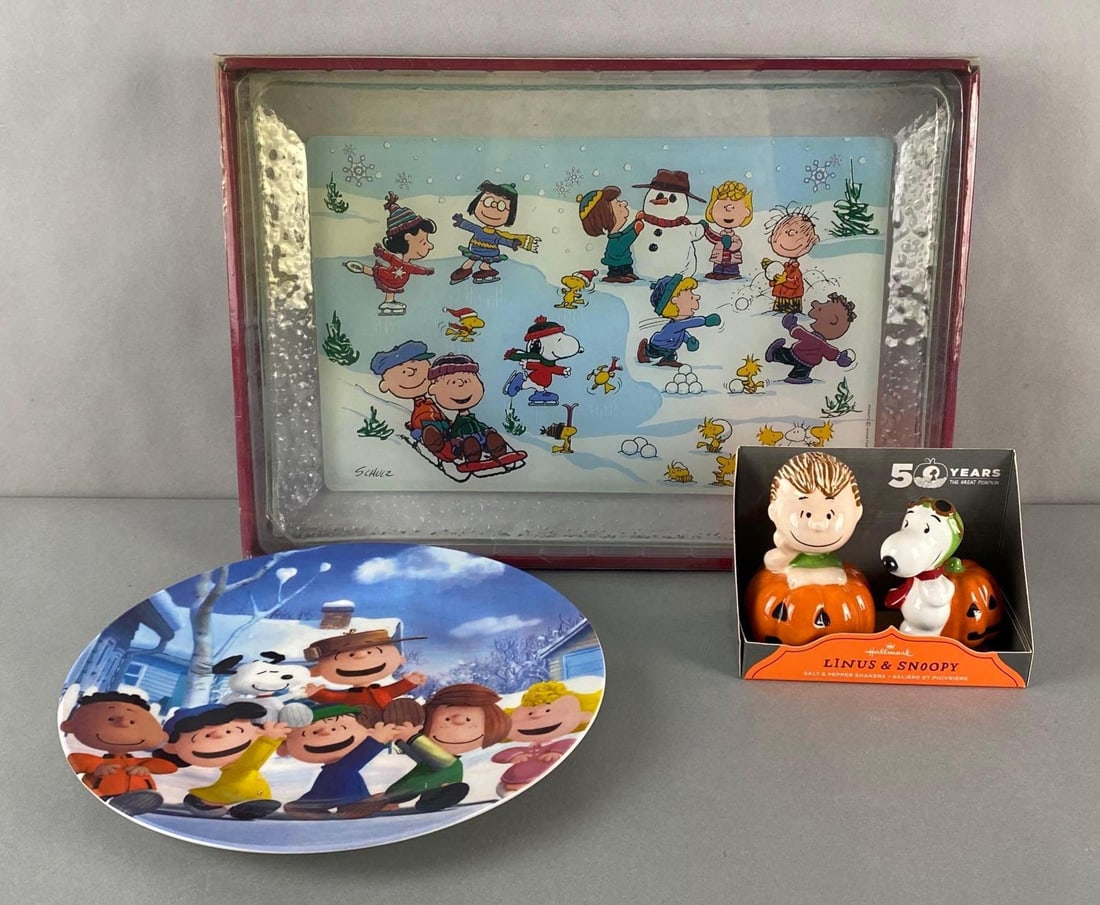 Group of 3 Peanuts Kitchen Items (1 of 4)