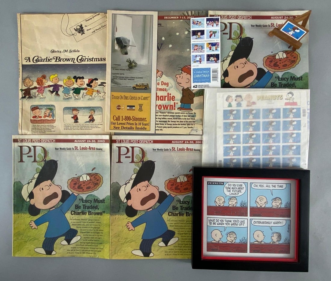 Group of 8 Assorted Peanuts Ephemera (1 of 3)