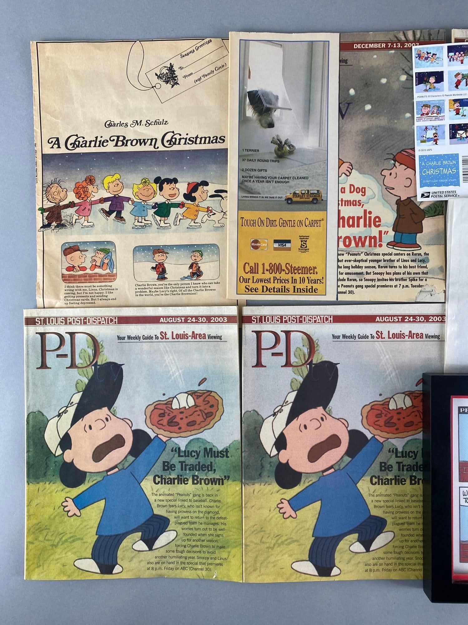 Group of 8 Assorted Peanuts Ephemera - 2