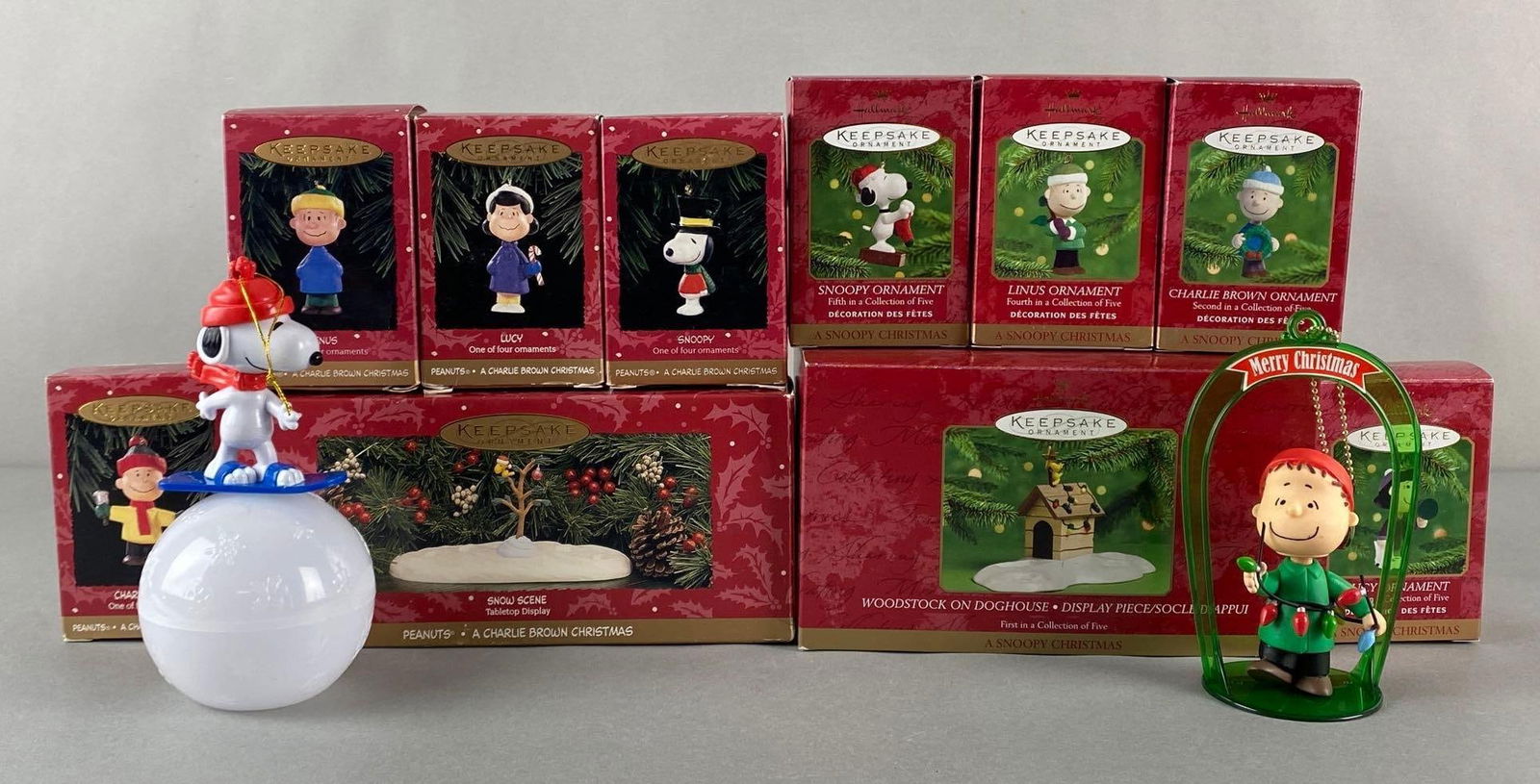 Group of 12 Peanuts Christmas Ornamets (1 of 4)