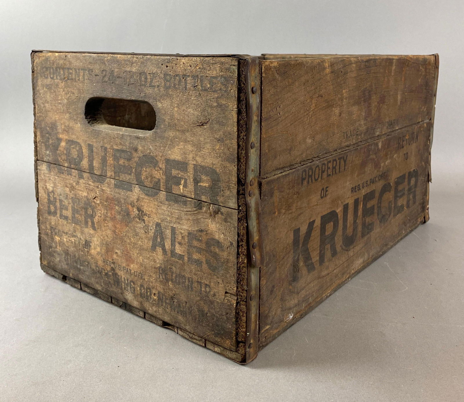 Vintage Kruger Advertising Beer Crate (1 of 3)
