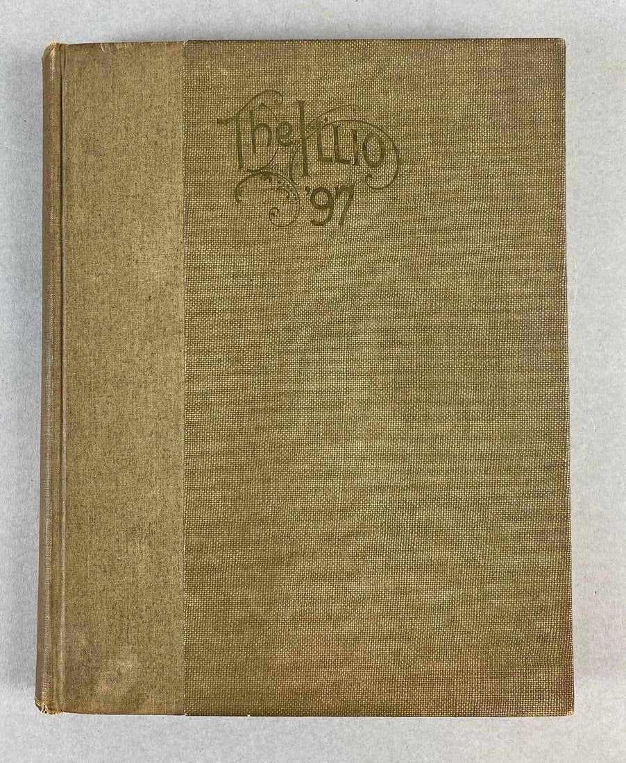 Antique 1897 University of Illinois Yearbook (1 of 4)