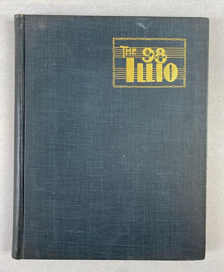 Antique 1898 University Of Illinois Yearbook (1 of 4)