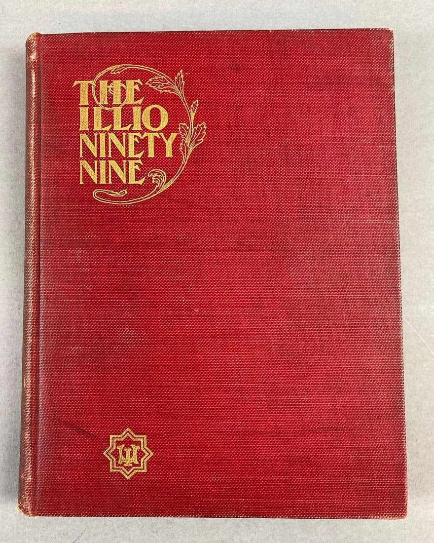 Antique 1899 University Of Illinois Yearbook (1 of 6)