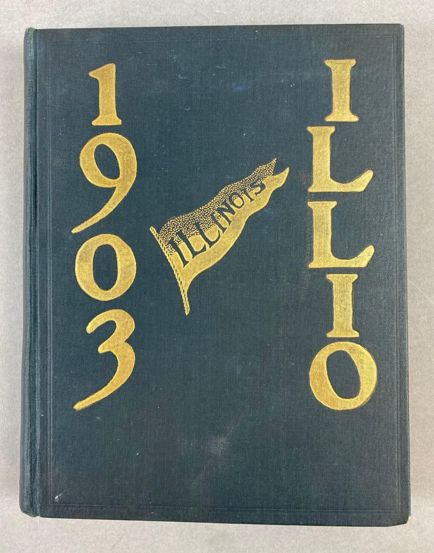 Vintage 1903 University of Illinois Yearbook (1 of 6)