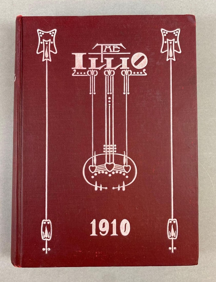 Vintage 1910 University of Illinois Yearbook (1 of 6)