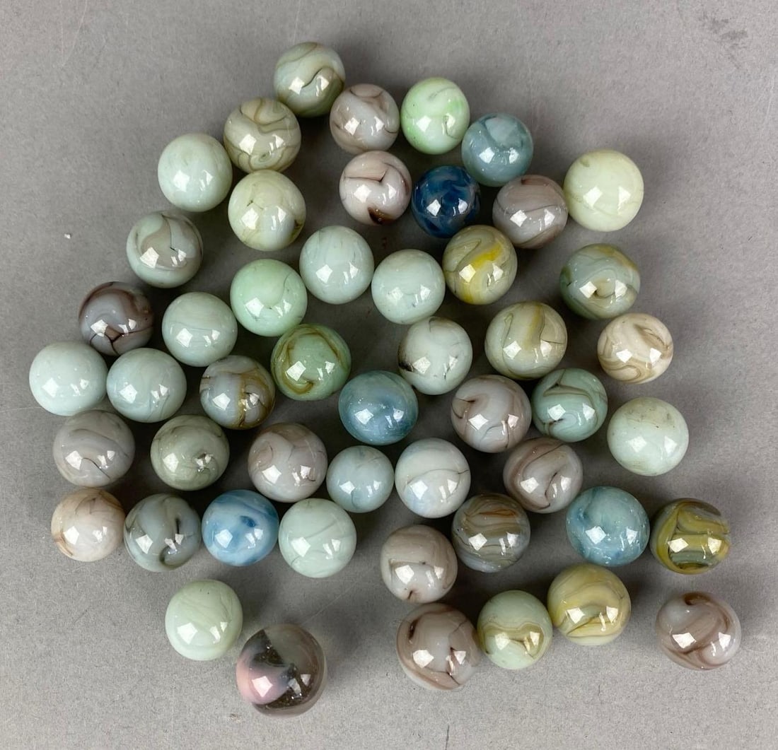 Group of 50 Jabos Glass Marbles: In-House Shipping Option: If you would like to use our in-house shipping service, please select “Arrange My Own Shipping” when paying your invoice. After payment, our in-house shipping team wi